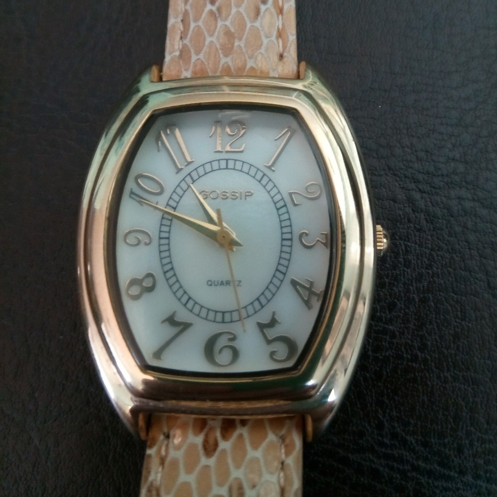 Gossip Italian Leather Watch